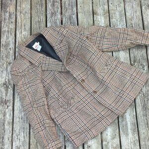 Alia Fall Folours Plaid Blazer